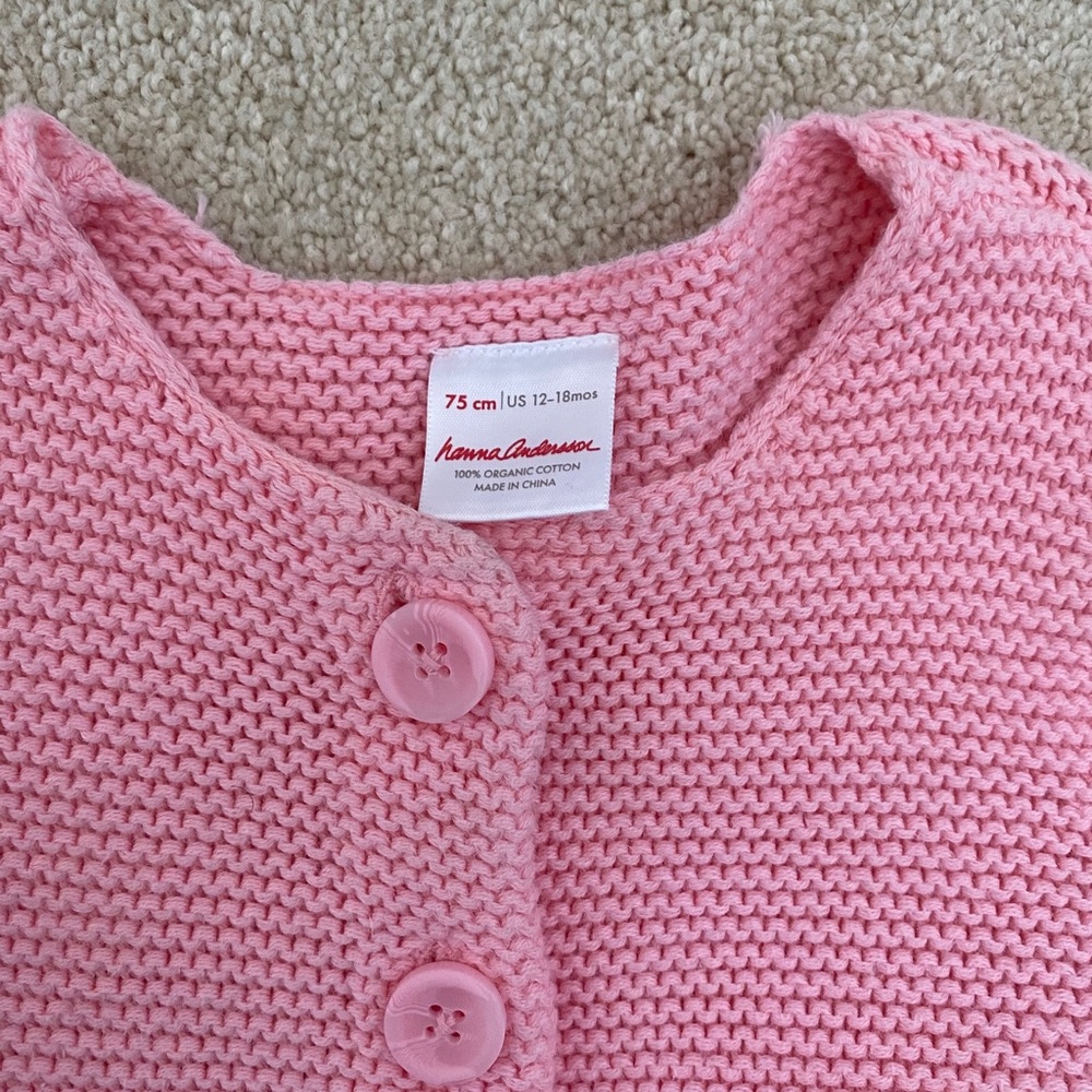 Hanna Andersson Knit Cardigan and Pant Set - Picture 4 of 6